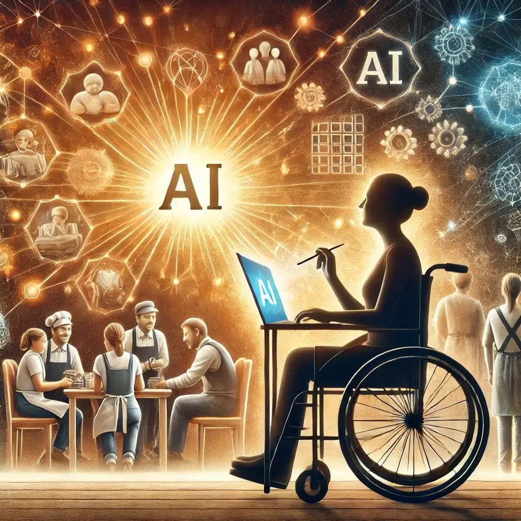 From physical strength to creativity, let generative ai become a new helper for disabled people to find jobs3